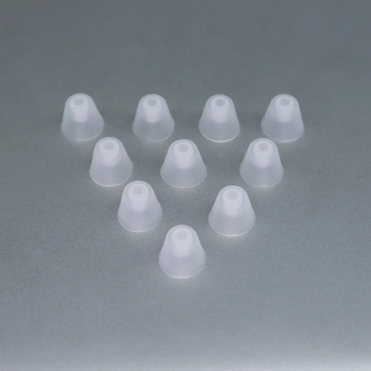 Hearing Aid Ear Piece Cone Shape Domes 10Pack Comfortable PSAP Kit Ea