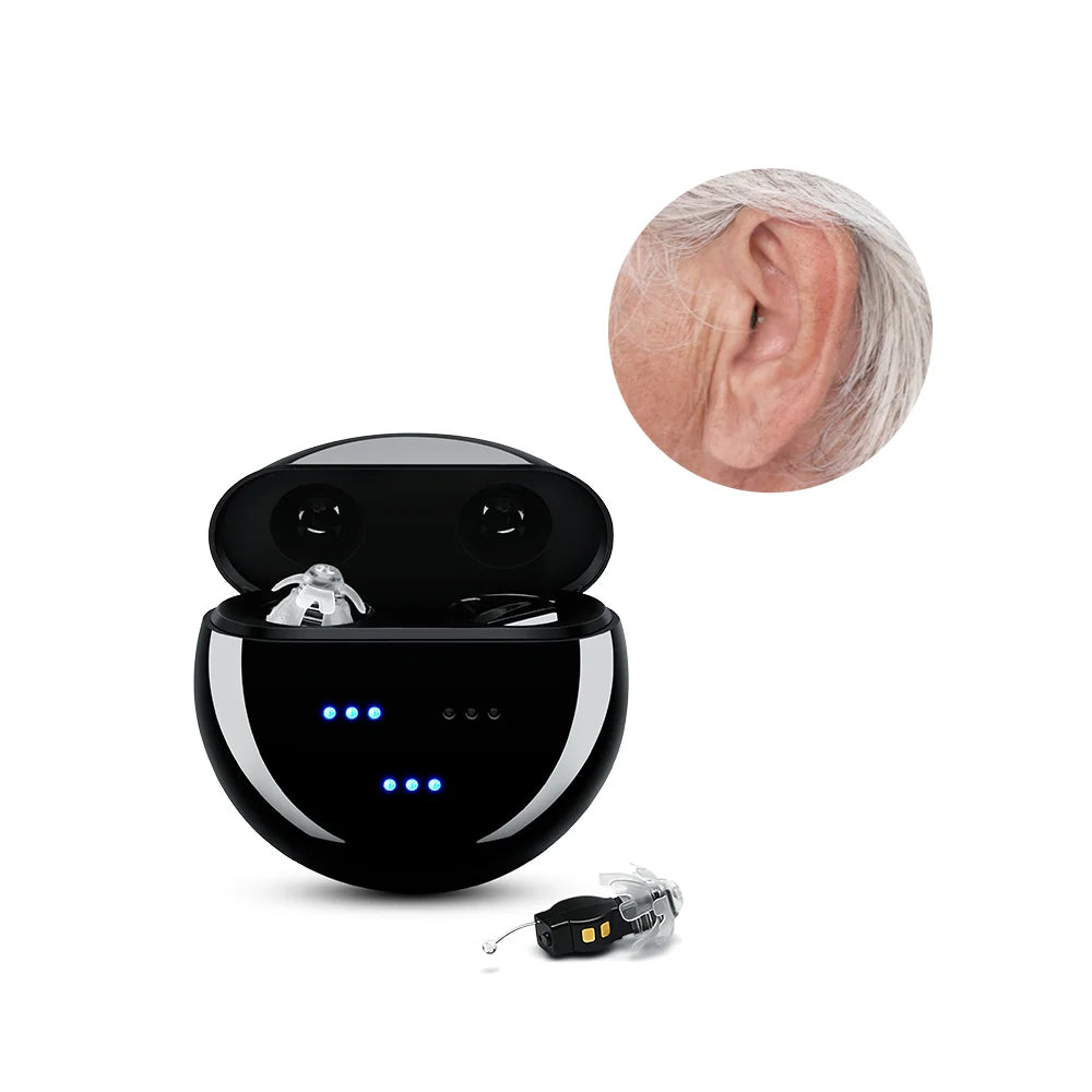 SmartU Rechargeable OTC Hearing Aids With 2-Year Plan