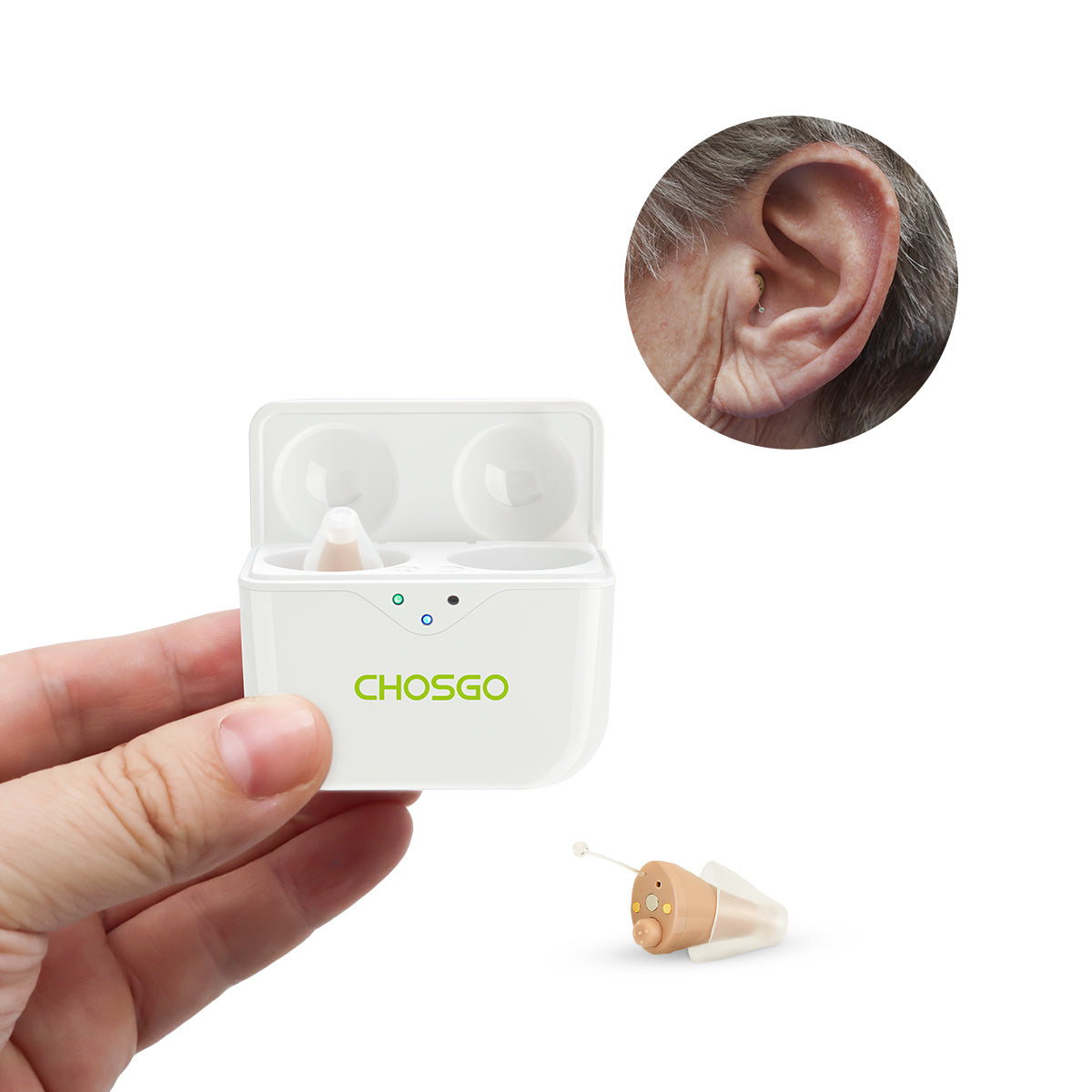 SmartR Pro Smallest Rechargeable OTC Hearing Aids