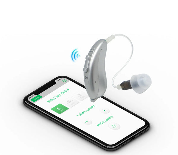 V03B Mobile APP Control Bluetooth Hearing Aids