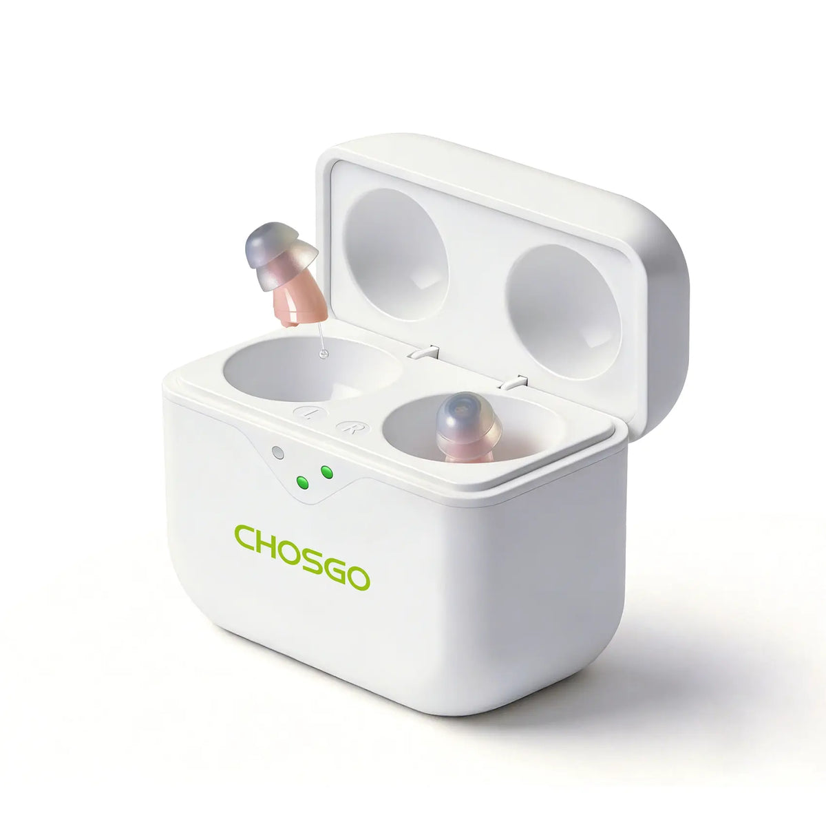CHSOGO® SmartR Smallest Rechargeable CIC OTC Hearing Aids with AI Noise Reduction