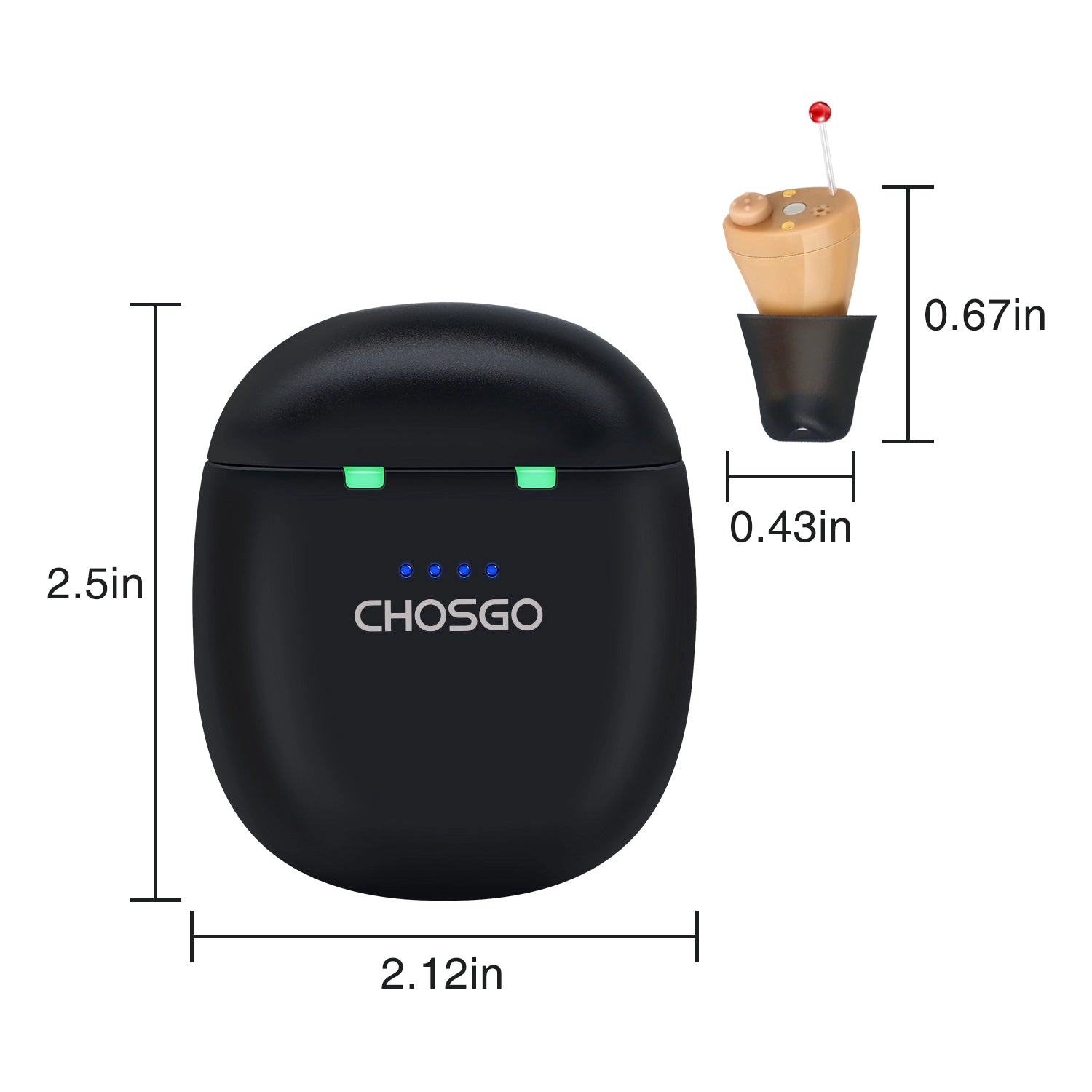 SmartU Bluetooth Hearing Aids