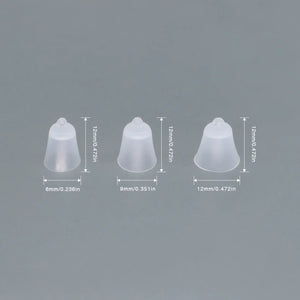 Bell-Shape Domes 10-Pack for CIC Hearing Aids – CHOSGO