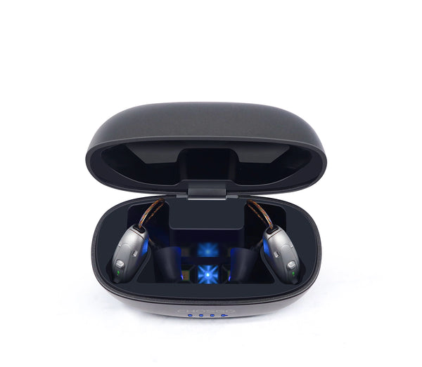 V03B Pro OTC Bluetooth Hearing Aids | AI Noise Reduction | Self-Fitting App | Calls & Music – CHOSGO