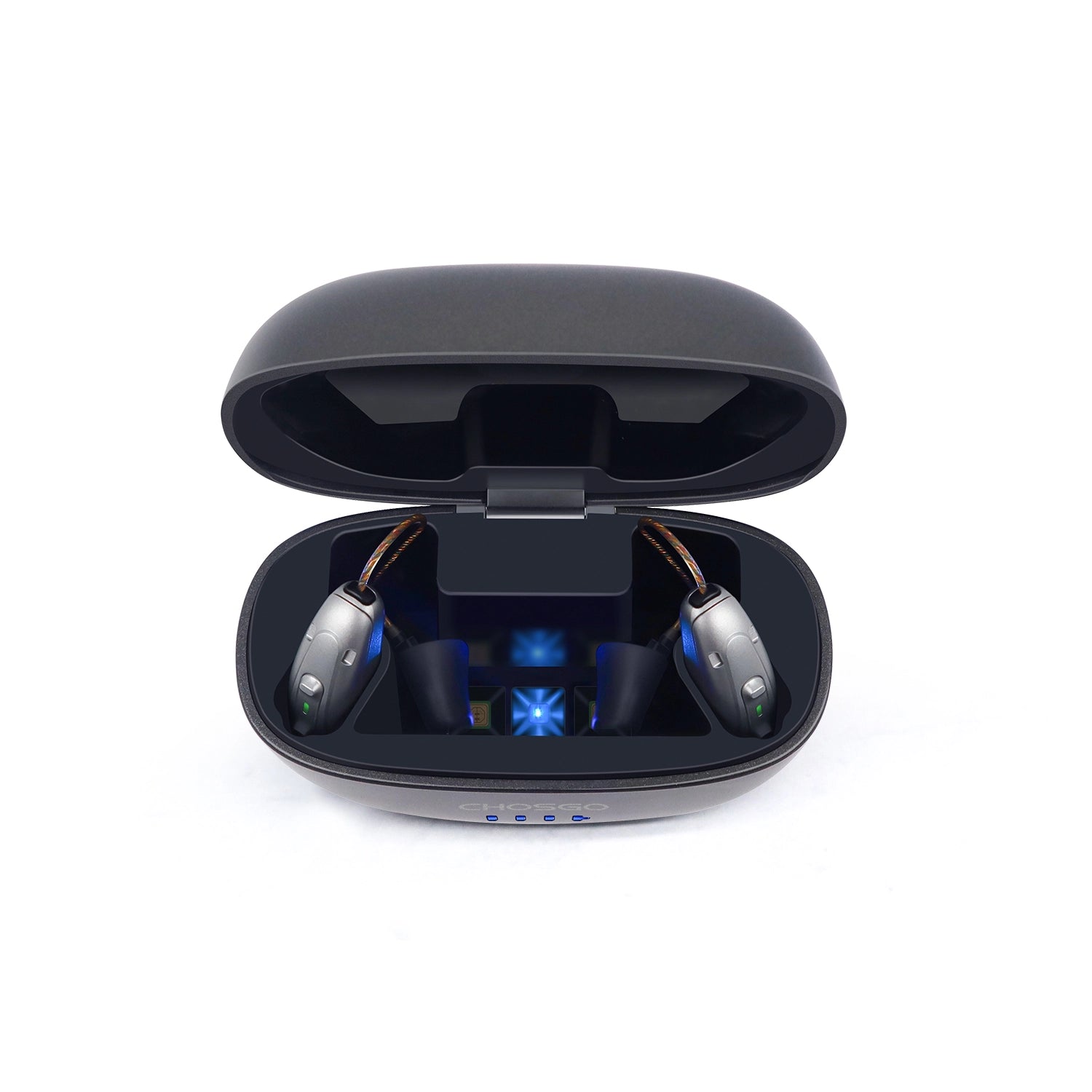 V03B Pro OTC Bluetooth Hearing Aids | AI Noise Reduction | Self-Fitting App | Calls & Music – CHOSGO