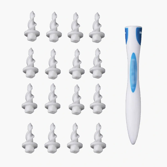 Spiral Wax Cleaner, Removal Wax, Smart Ear Cleaning Tool/ 1 tool +16 TIPS